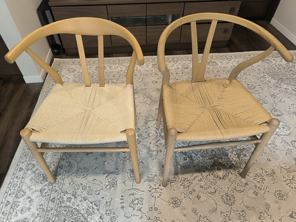 Yチェアとリプロダクト品の違い